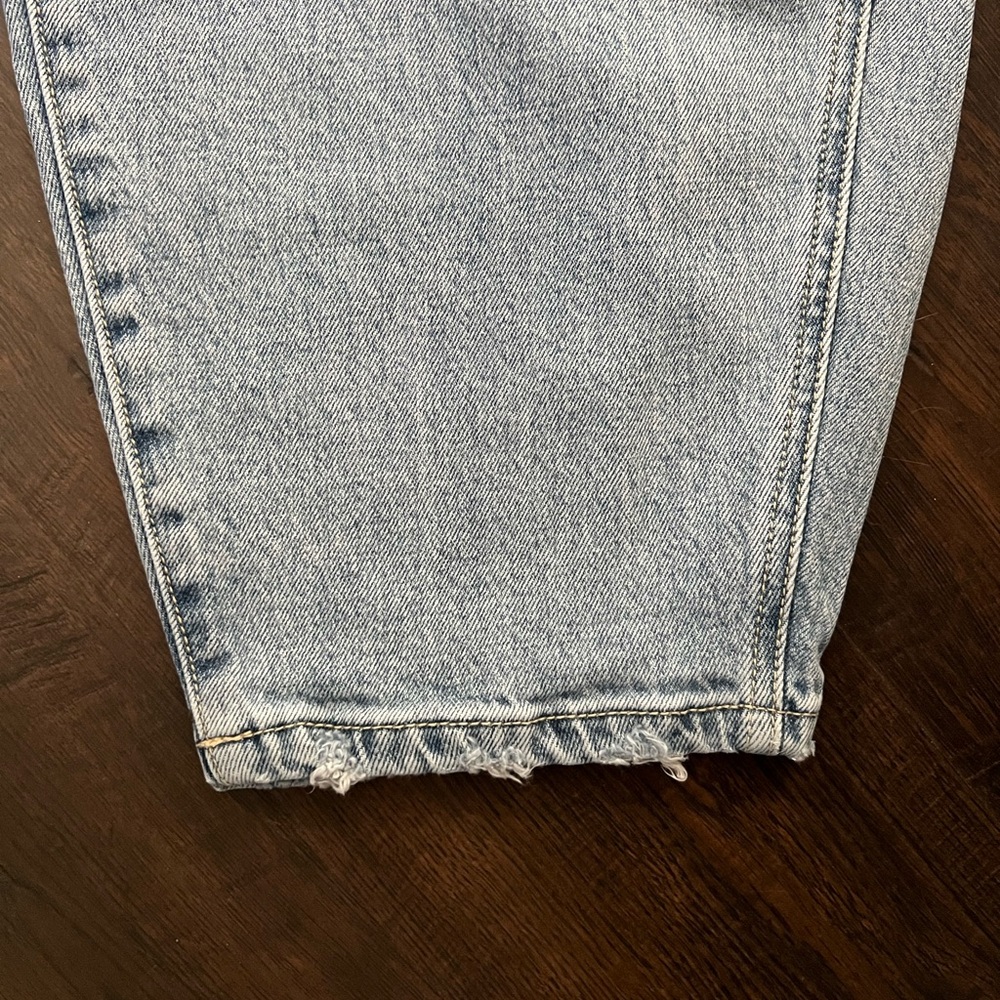 KanCan Pleated + Tapered Fit Barrel Denim - Picture 7 of 11